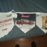 bud clydesdale pennants-$10