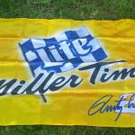 miller lite racing banner-3x5-$15