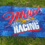 miller racing flag-3x5-$15