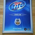 miller lite harley davidson mirror-27x21-$80