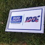 bud light NFL 100 mirror-36x24-$80