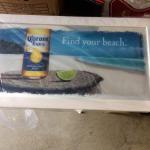 corona find your beach mirror-28x18-$45