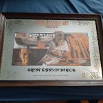 budweisr kings of africa-queen nefratari mirror-26x18-$50