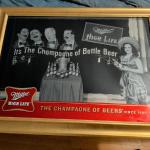 miller high life champagne of beers mirror-35x27-$75