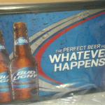 bud light whatever happens mirror-36x24-$45