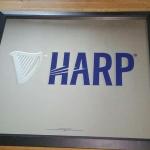 harp mirror- 36x32-$50