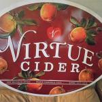 virtue cider sign-35x20-$20