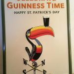 guinness St.Patricks day tin-19x14-$25