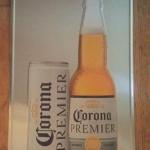 corona premier bottle-can tin-23x12-$20