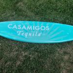 casamigos tequila surfboard.58x16-$80