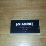 estaminet Belgium lager sign-16x9-$10