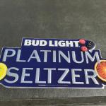 bud light platinum seltzer tin-20x12-$25
