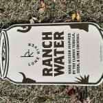 lone river ranch water tin-17x9-$15