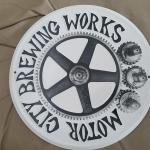 motor city brewing round tin-12"-$25