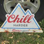 coors light sign-23x15-$25