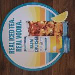 sun cruiser iced tea vodka sign-20x18-$20