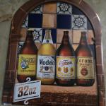 4 mexican beers tin-19x16-$20