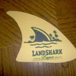 landshark fin coasters-50 pcs-$10