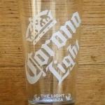 corona light pint glass-$3