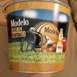 modelo vive el football bucket-$15