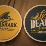 landshark coasters-$8 for 100