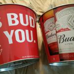 this buds 4 you beer bucket-$15