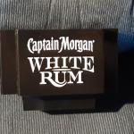 captain morgan white rum napkin holder-$15
