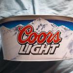 coors light oval beer bucket-$20