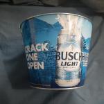 busch light crack one open bucket-$15