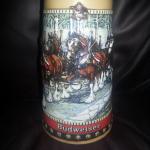 bud 1988 holiday stein-$10