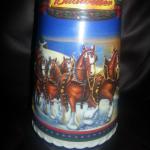 bud 2002 holiday stein-$10