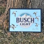busch light ducks unlimited mirror-26x19-$100